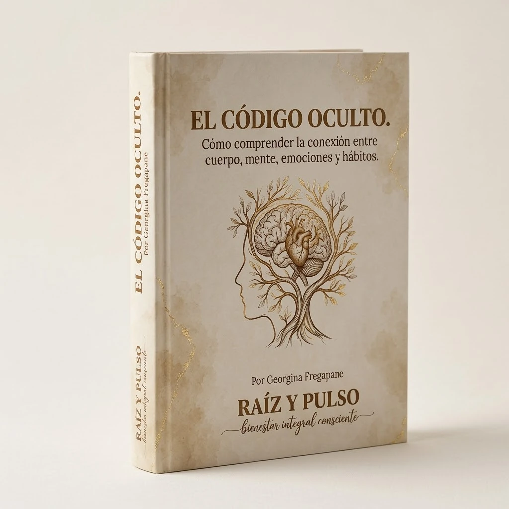 Mockup del libro EL CÓDIGO OCULTO con el lomo visible